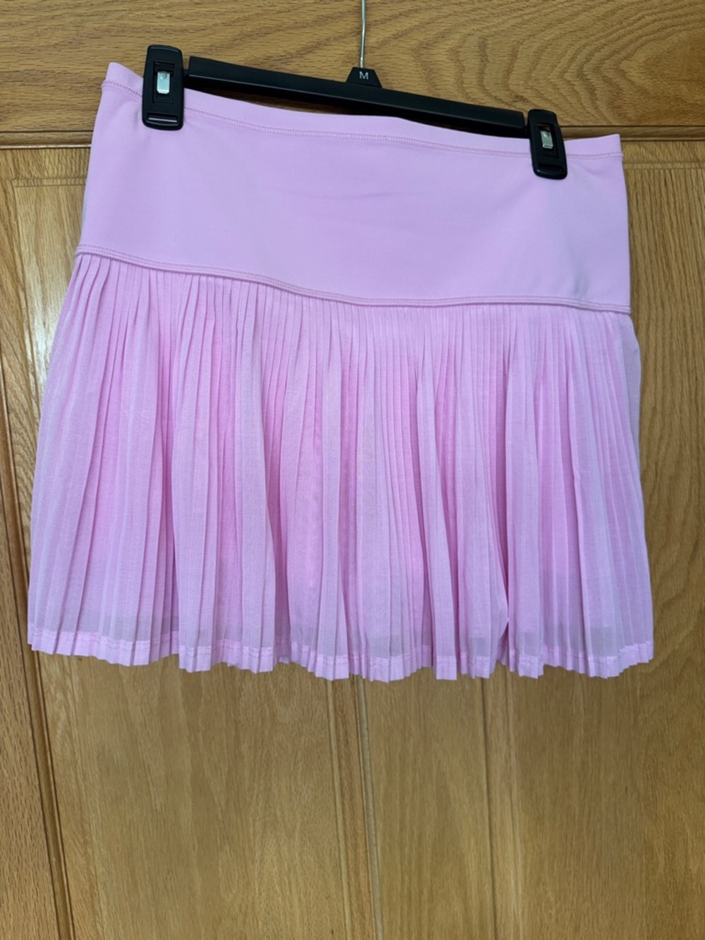 Athleta A-Game Two-toned Pink Pleated Mini Skirt Skort size M 13.5” - Picture 3 of 8